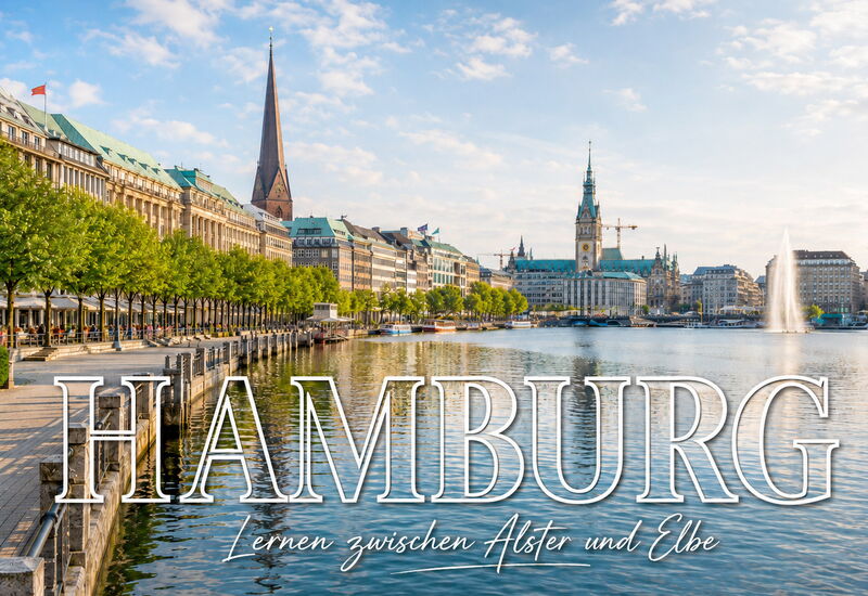 Stadtansicht Hamburg Alster