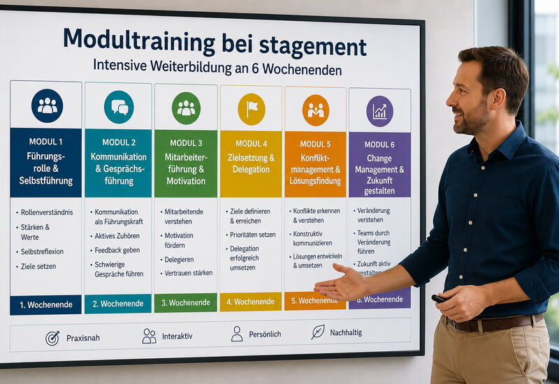 Infografik Modultraing
